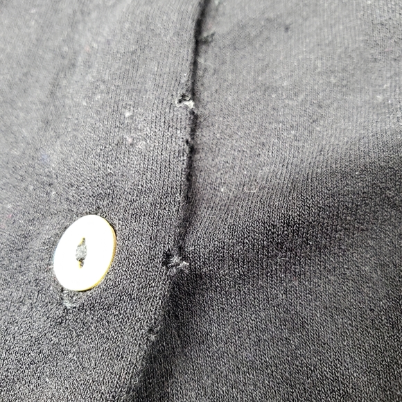 Kim & Cami Black Sheer Floral Sleeves Top - Picture 6 of 6